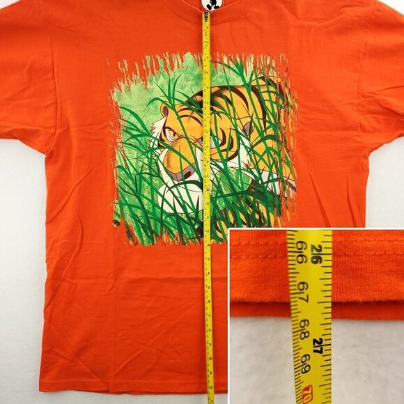 Disney Villains Vintage T-Shirt Jungle Book Shere Khan 90s USA Mickey Inc. Large - Picture 7 of 12
